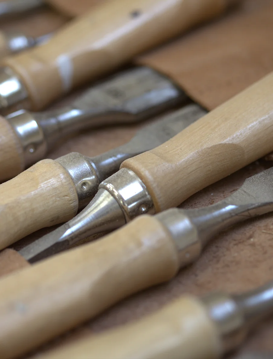 Jeu de ciseaux à bois